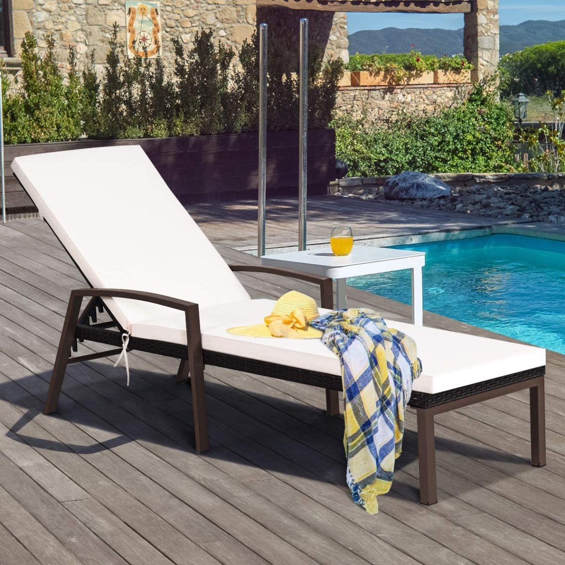 Tangkula Set Of 2 Patio Furniture Outdoor Rattan Wicker Lounge Chair Set 1140x1140 